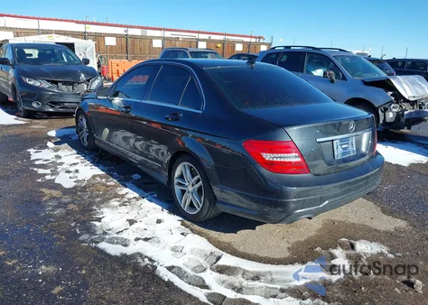 2012 Mercedes-Benz C 250 Sport from USA, damaged, VIN WDDGF4HB5CA606649